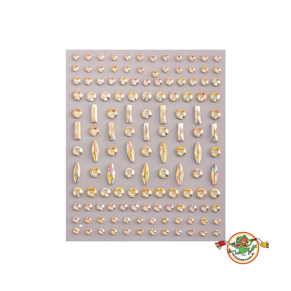 Oeteldonk-3d-strass-gezichtsstickers
