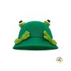 Oeteldonk-Bucket-Hat-Kikker-Groen
