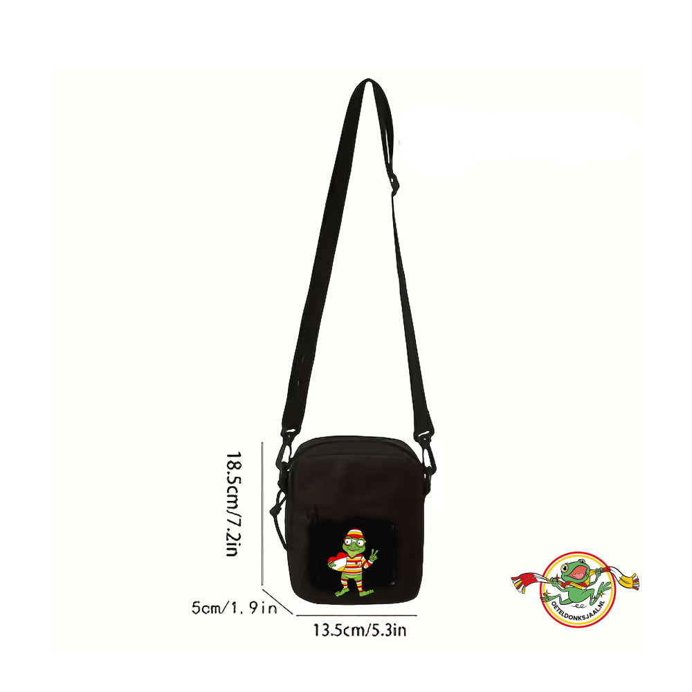 Oeteldonk-cross-body-bag-kikker-rood-wit-geel-hart-den-bosch