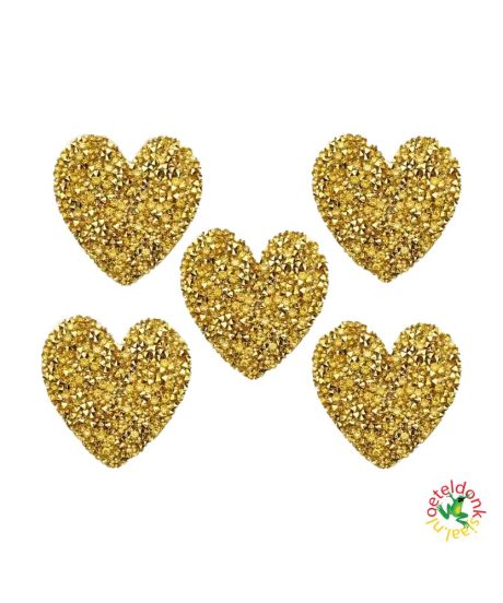 Oeteldonk-hart-goud-rhinestone