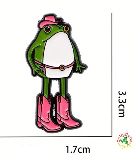 Oeteldonk-pin-kikker-lady-roze