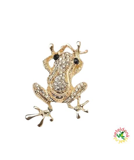 oeteldonk-broche-kikker-goud-strass-oeteldonk-accessoires