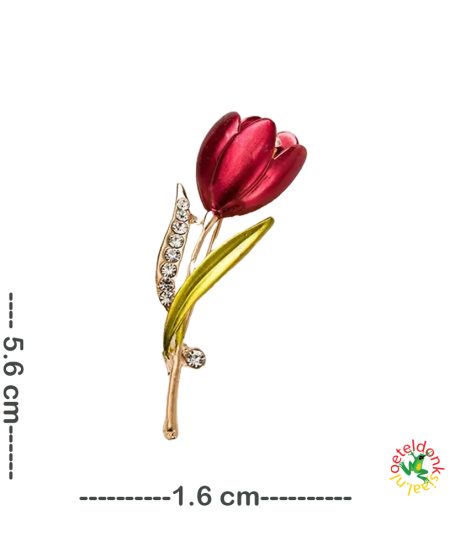 oeteldonk-broche-tulp-rood