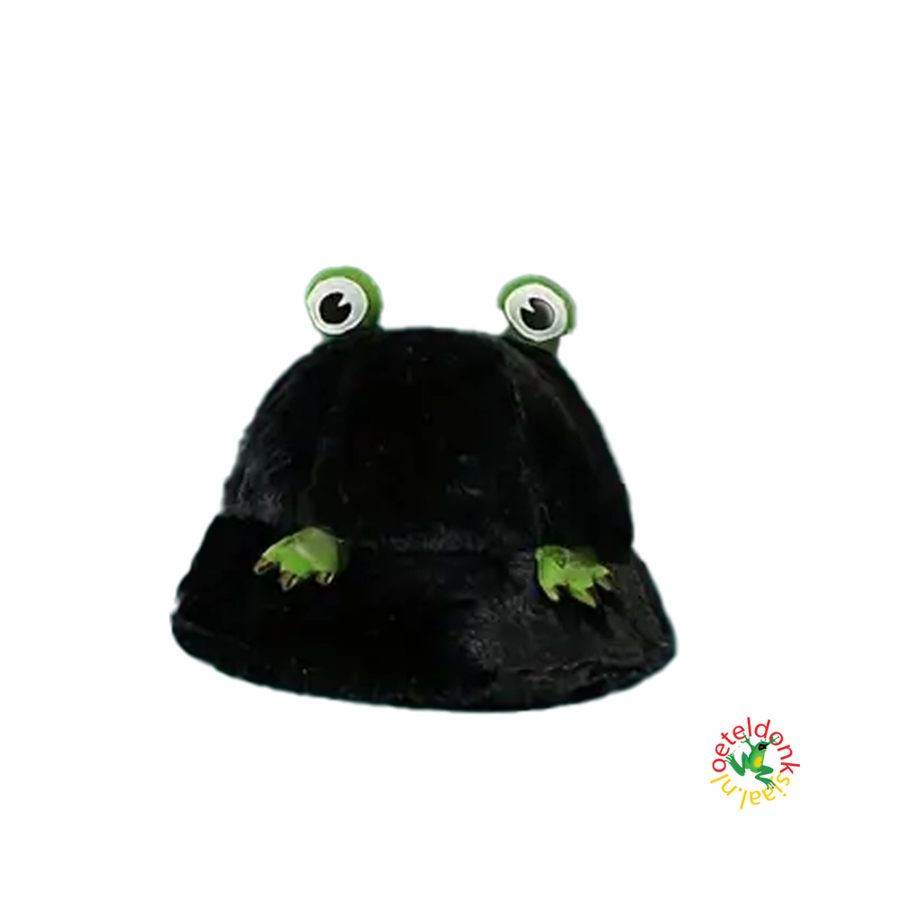 oeteldonk-bucket-hat-kikker-pluche