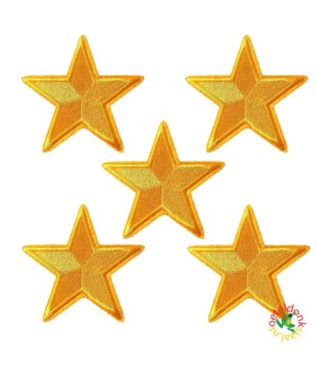 oeteldonk-embleem-ster-geel-set