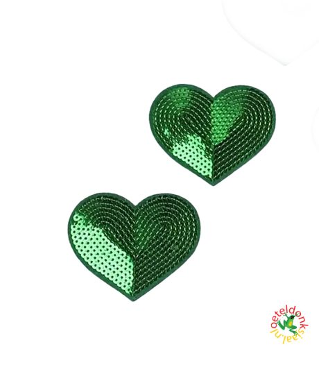 oeteldonk-embleem-glitter-hart-groen-