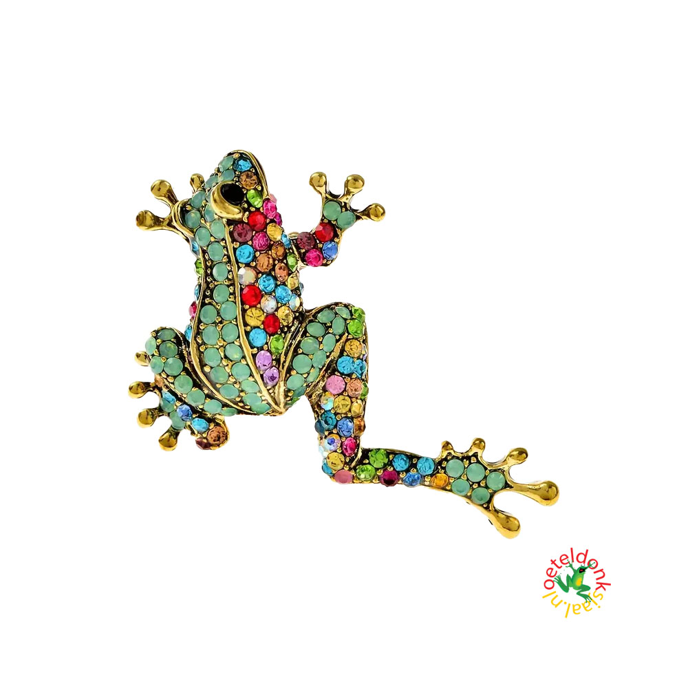 oeteldonk-kikker-broche-gekleurd