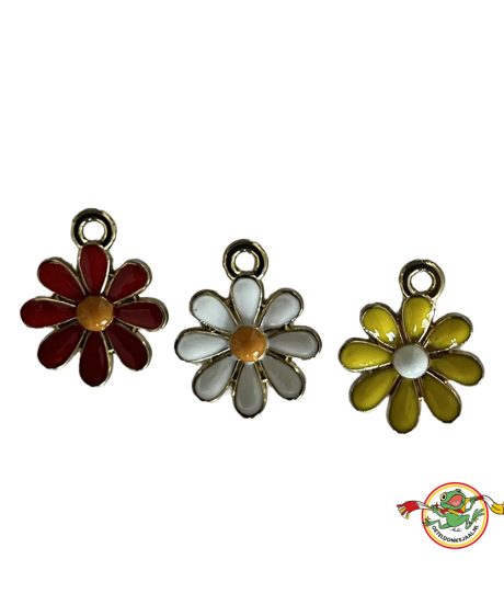 oeteldonk madeliefjes rood wit geel
