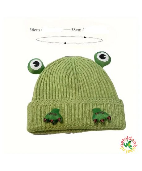 oeteldonk-muts-kikker-groen-carnaval